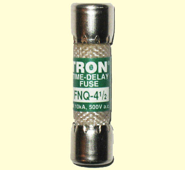 FNQ-4-1/2 Tron BUSSMANN FUSE 4-1/2Amp 500Vac