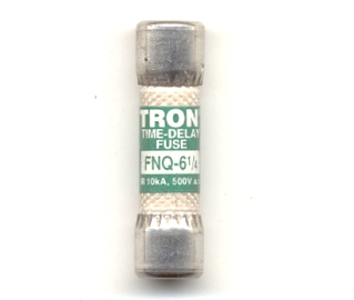 FNQ-6-1/4 Tron BUSSMANN FUSE 6-1/4Amp 500Vac