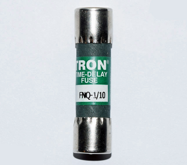 FNQ-1/10 Tron BUSSMANN FUSE 1/10Amp 500Vac