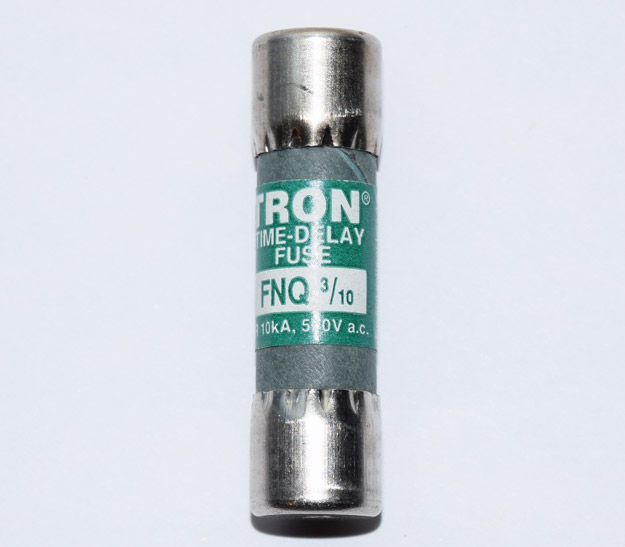 FNQ-3/10 Tron BUSSMANN FUSE 3/10Amp 500Vac