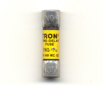 FNQ-6/10 Tron BUSSMANN FUSE 6/10Amp 500Vac - USED