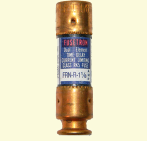 FRN-R-1-1/8 Fusetron 1-1/8Amp Bussmann Fuse NOS