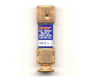 FRN-R-1/2 Fusetron 1/2Amp Bussmann Fuse NOS