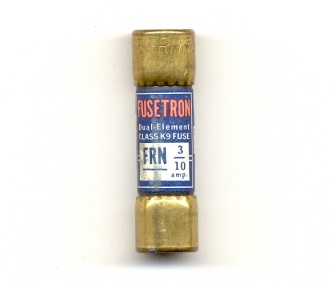 FRN-3/10 Fusetron Bussmann Fuse 3/10Amp - USED