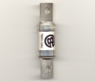 FWH-100B High Speed 100Amp Bussmann Fuse