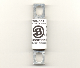 FWX-50A High Speed 50Amp Bussmann Fuse