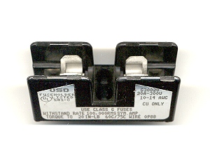 G30020 USD Fuse Block Class G 300V 1 Pole 20Amp