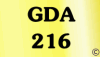 GDA, 216, GSD