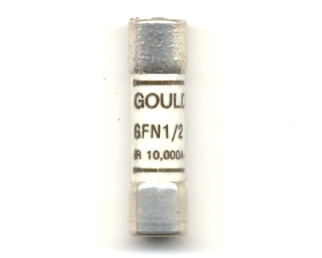 GFN1/2 Gould Shawmut 1/2Amp Pin Indicating NOS