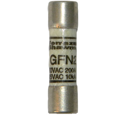 GFN2 Ferraz Shawmut 2Amp Pin Indicating fuse