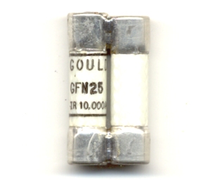 GFN25 Gould Shawmut 25Amp Pin Indicating NOS