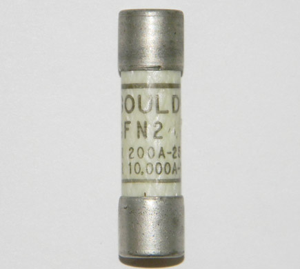 GFN2 Gould Shawmut 2Amp Pin Indicating NOS