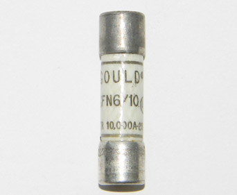 GFN6/10 Gould Shawmut 6/10Amp Pin Indicating NOS