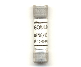 GFN8/10 Gould Shawmut 8/10Amp Pin Indicating fuse - NOS