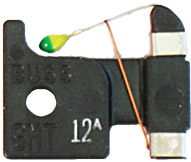 GMT-12A Bussmann Alarm Indicating, 12Amp : 5 fuses