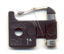 GMT-1A or GMT-1 Bussmann Alarm Indicating 1Amp 5 fuses