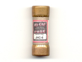 JHC-6 Hi-Cap Class J Bussmann Fuse 6Amp - USED