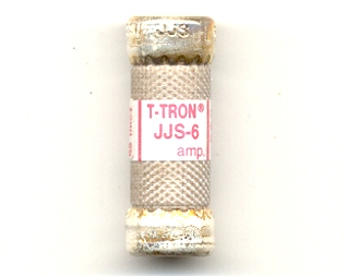 JJS-6 T-Tron® Bussmann Fuse 6Amp NOS