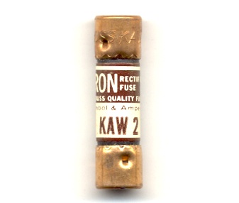 KAW-2 Tron® Rectifier Fuse 2Amp Bussmann - NOS