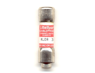 KLDR-3 Time-Delay Littelfuse Class CC, 3Amp