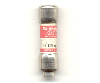 KLDR-6/10 Time-Delay Littelfuse Class CC, 6/10Amp NOS