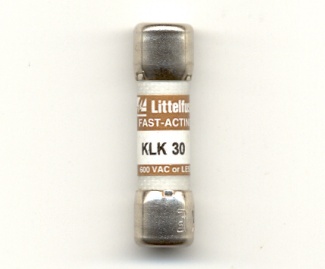 KLK-30 Littelfuse Fast Acting Fuse 30Amp