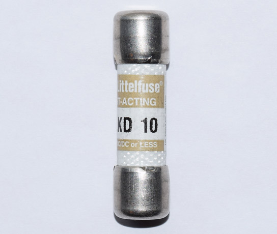 KLKD-10 Littelfuse Fast Acting Fuse 10Amp Used