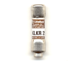 KLKR-25 Fast-Acting Littelfuse Class CC 25Amp