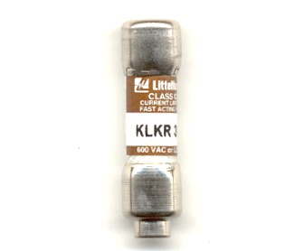 KLKR-3 Fast-Acting Littelfuse Class CC 3Amp