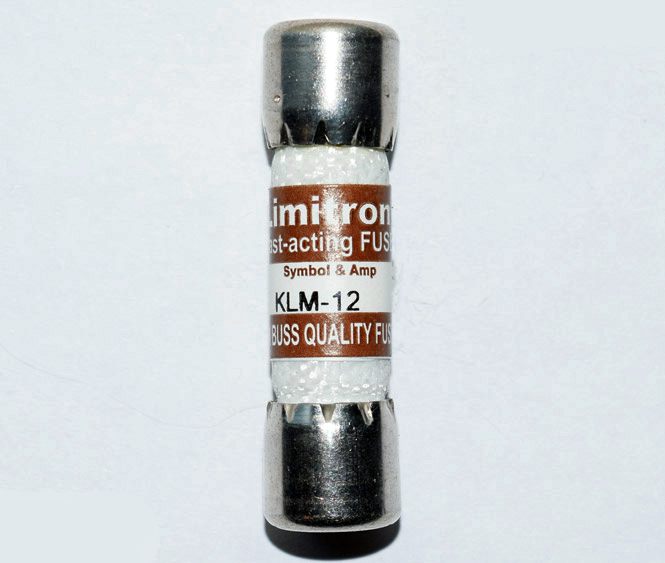 KLM-12 Bussmann Limitron Fast-Acting Fuse 12Amp 500V AC/DC