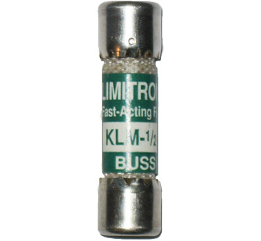 KLM-1/2 Limitron Fast-Acting Bussmann Fuse 1/2Amp 500V AC/DC