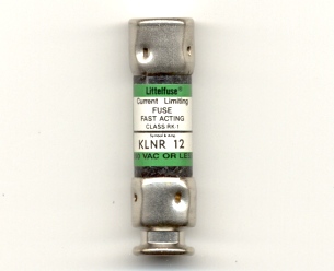 KLNR-12 Fast-Acting Littelfuse Fuse 12Amp