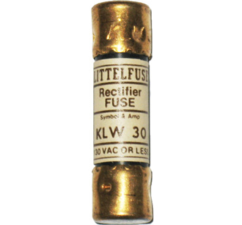 KLW-30 Rectifier Fuse 30amp Littelfuse NOS
