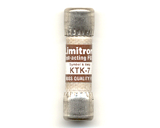 KTK-7 Limitron Fast-Acting Bussmann Fuse 7Amp