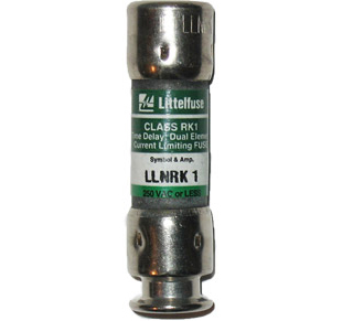 LLNRK-1 Powr-Gard Littelfuse Time-Delay Fuse 1Amp