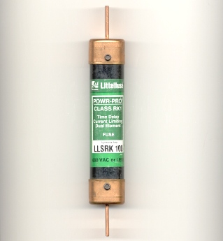 LLSRK-100 Powr-Pro Littelfuse Time-Delay Fuse 100Amp