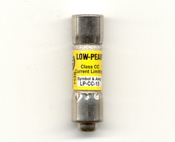 LP-CC-15 Low-Peak Bussmann Fuse 15Amp