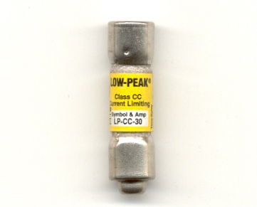 LP-CC-30 Low-Peak Bussmann Fuse 30Amp NOS