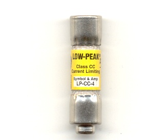 LP-CC-4 Low-Peak Bussmann Fuse 4Amp