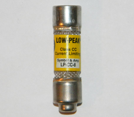 LP-CC-8 Low-Peak Bussmann Fuse 8Amp NOS