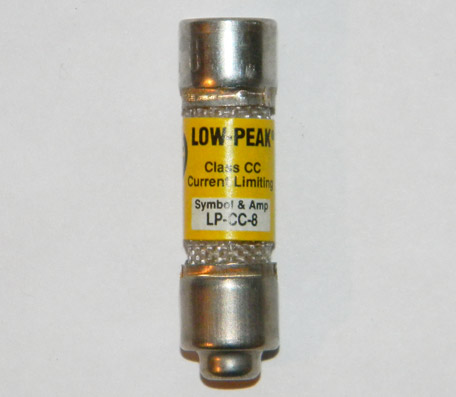 LP-CC-8 Low-Peak Bussmann Fuse 8Amp NOS