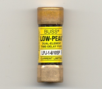 LPJ-1-6/10SP Low-Peak Bussmann Fuse 1-6/10Amp