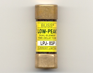 LPJ-8SP Low-Peak Bussmann Fuse 8Amp