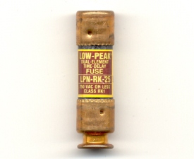 LPN-RK-25 Low-Peak Time-Delay Fuse 25Amp Bussmann