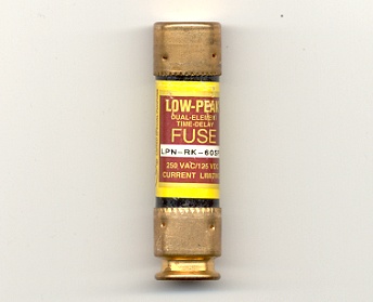 LPN-RK-60SP Low-Peak Time-Delay Fuse 60Amp Bussmann USED