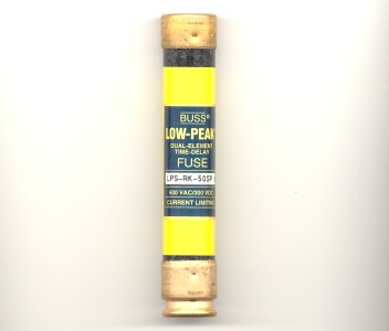 LPS-RK-50SP Low-Peak Time-Delay Fuse 50Amp Bussmann