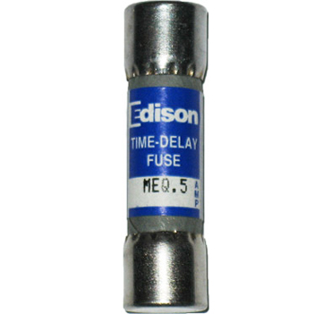 MEQ-.5 Edison Time-Delay Fuse 1/2Amp 500Vac