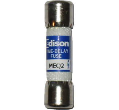 MEQ2 Edison Time-Delay Fuse 2Amp 500Vac
