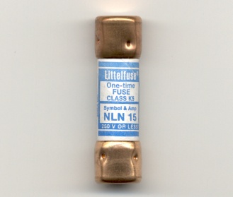 NLN-15 OneTime 250V Littelfuse Fuse 15Amp