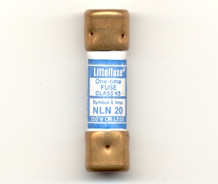 NLN-20 OneTime 250V Littelfuse Fuse 20Amp